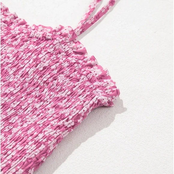 Boho Floral Jumpsuit - Picture 4 of 5